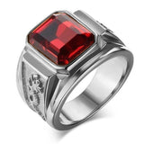Square Stone Ring