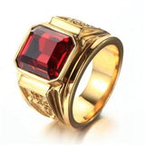 Square Stone Ring